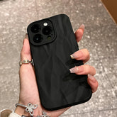 Fold Texture Soft Silicone Case for iPhone
